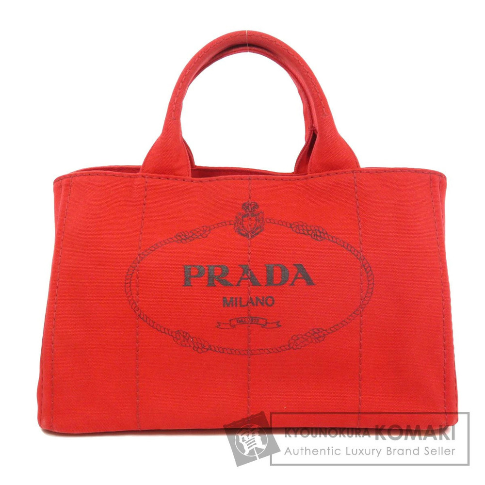 Prada Canapa 2way Tote Bag Canvas